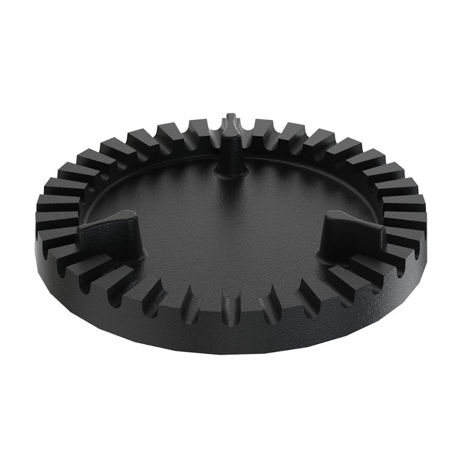 Espalha Chama Fogão Industrial Queimador Duplo Ferro 7,5cm