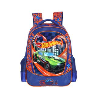 Mochila de Costas Média Infantil Simples Hotwheels em Oferta na Shopee