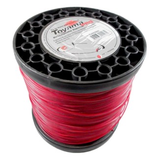 Bobina De Fio De Nylon Roçadeira Vermelho 3mm x 190m Toyama em Oferta na Shopee
