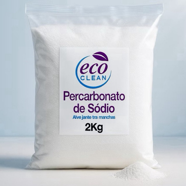 Percarbonato de Sódio 100% Puro Limpeza Em Geral Tira Manchas Roupas Brancas 500g/1kg /2kg