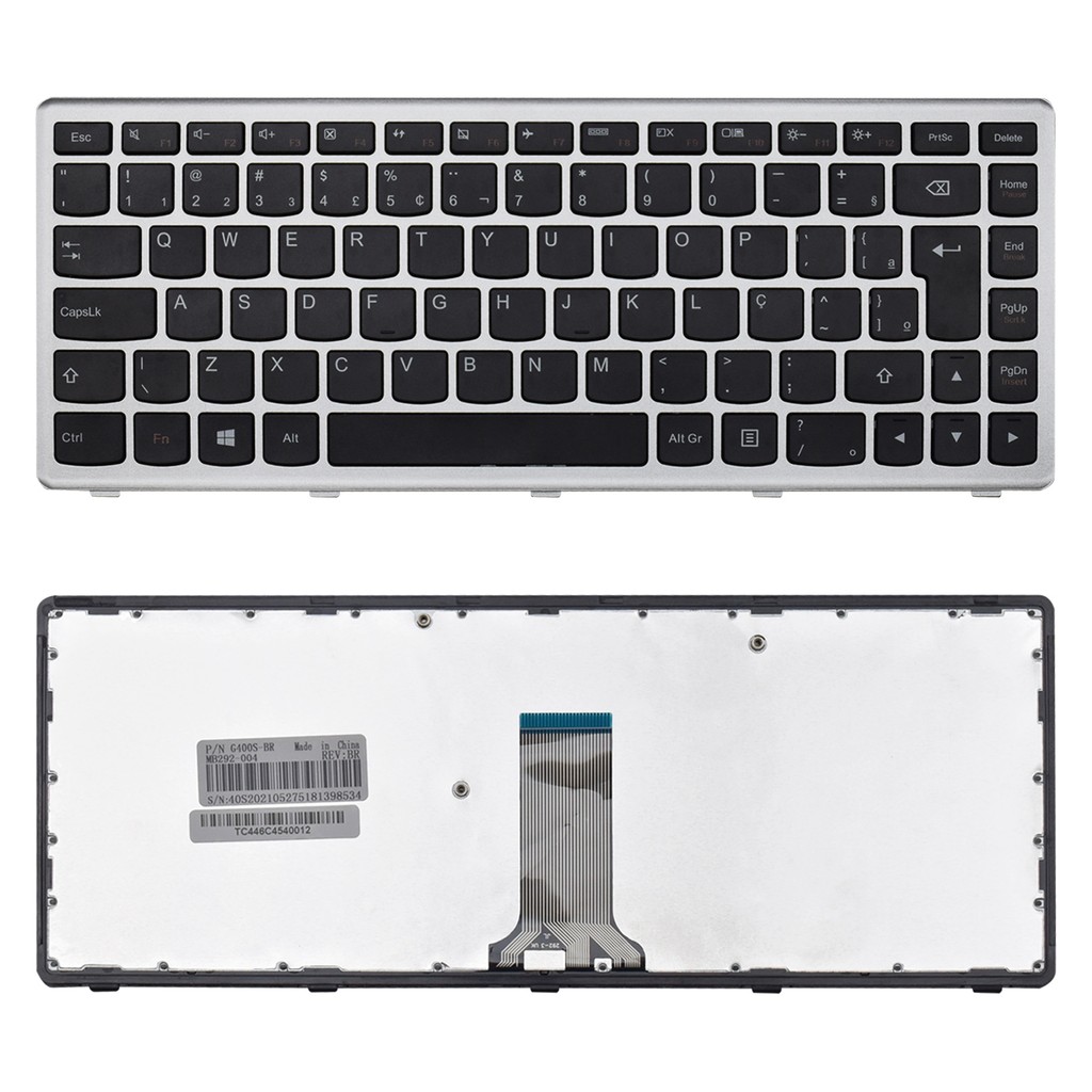 Teclado para Notebook Lenovo Part Number 25211110