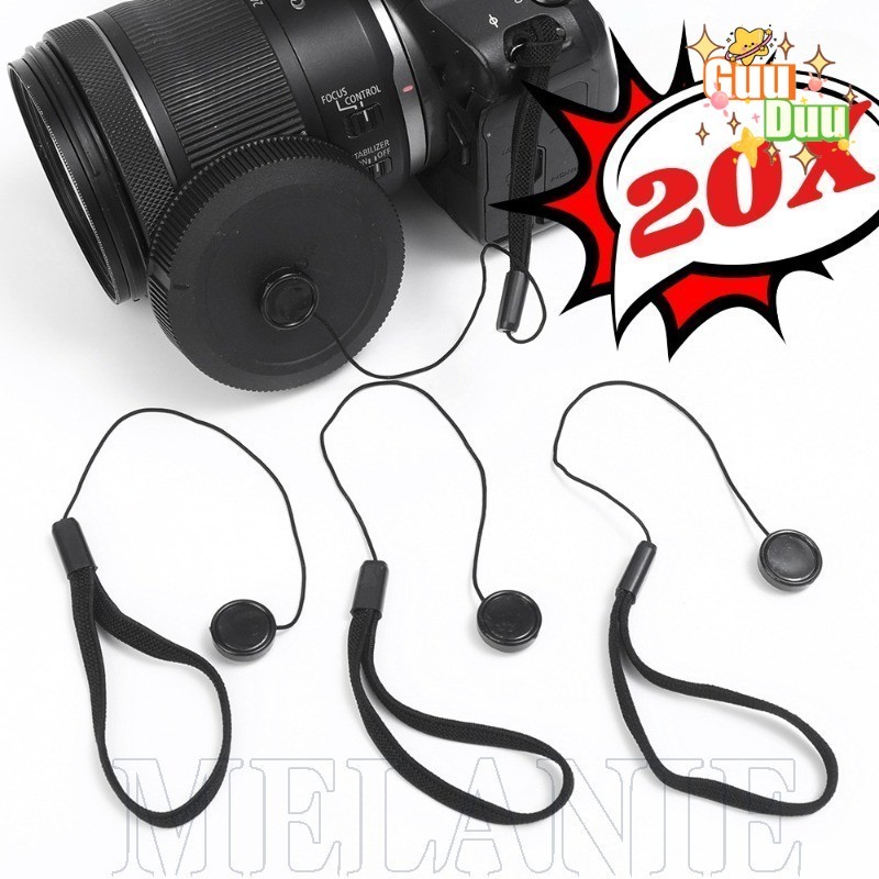 [Guudu] 5-20 Unidades De Tampa De Lente De Câmera Digital Cordas Anti-Perda-Cordão De Nylon Para-Acessórios-Alça Proteto