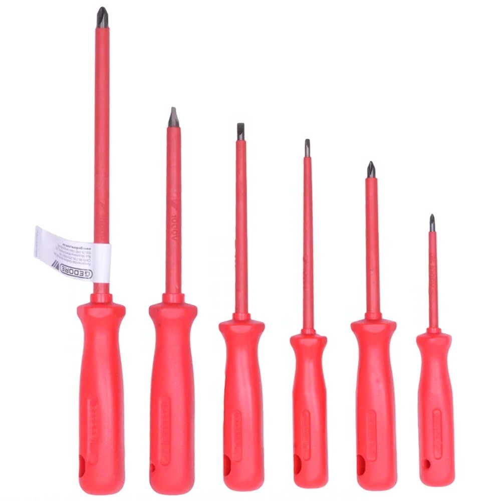 Jogo de chave fenda e phillips isolada com 6 peças - 150-160 NR Gedore em Oferta na Shopee