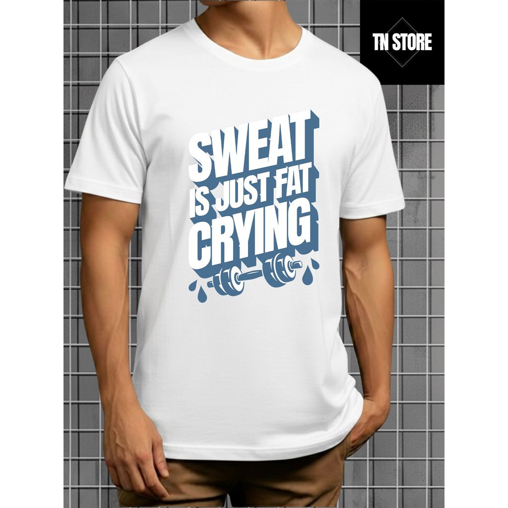 Camiseta Fitness Academia Gym Treino Esporte Camisa Blusa Unissex Masculino Feminino 100% Algodão Preto Branco Plus Size