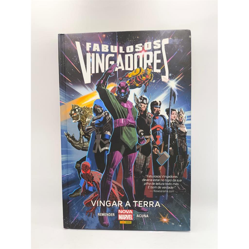 FABULOSOS VINGADORES - VINGAR A TERRA autor REMENDER E ACUNA