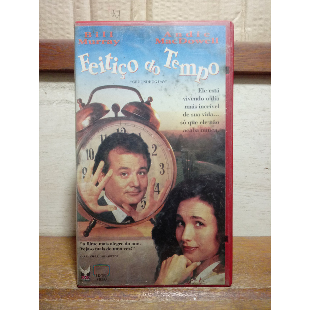 Vhs Feitiço Do Tempo - Bill Murray