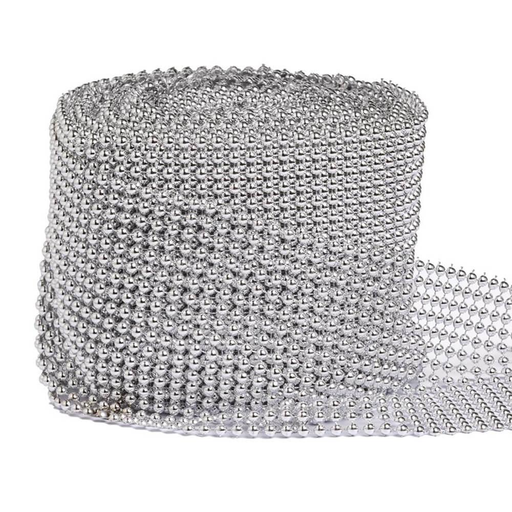 Manta de Meia Perola Luli 6mm Larg 11cm X 9,15m