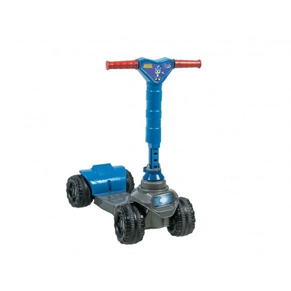 Patinete Infantil 4 Rodas Super Sônico – Estável e Seguro para Crianças