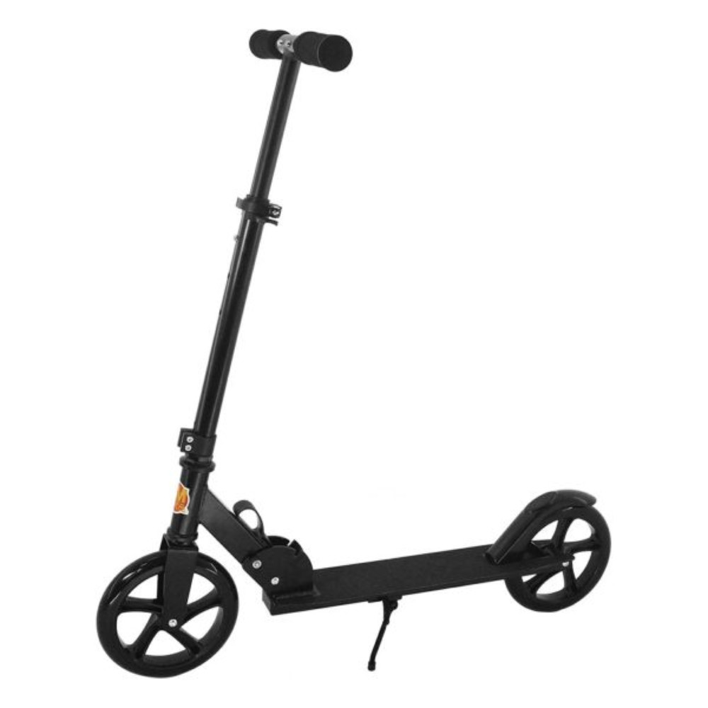 Patinete Radical 6-12 Anos 80kg Preto Dobrável - DM Toys