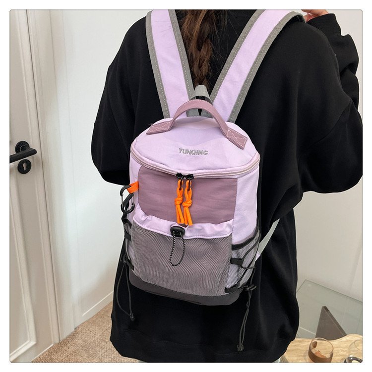 Esportes ao ar livre mochila das mulheres dos homens saco de viagem grande capacidade leve caminhadas saco lazer pequeno