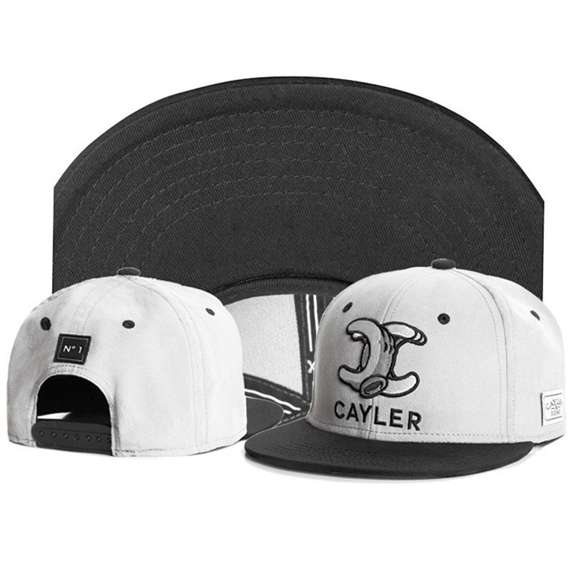 CAYLER SONS Americano Retro Trendy Aba Plana Chapéu Dança de Rua Hip Hop Boné de Beisebol Masculino ins Moda Skate Chapé