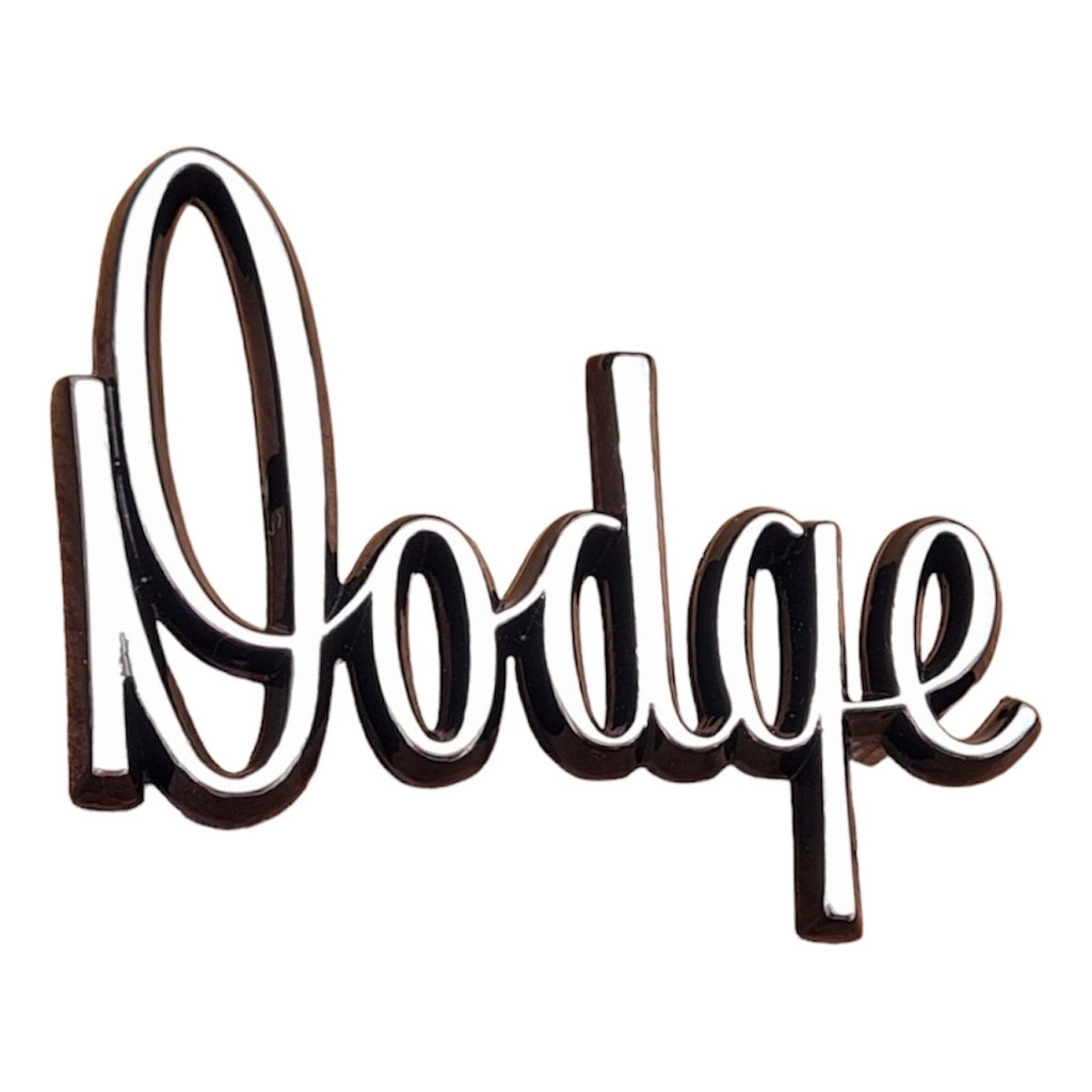 Dodge, Emblema Dodge Manuscrito De Painel Dodge Polara