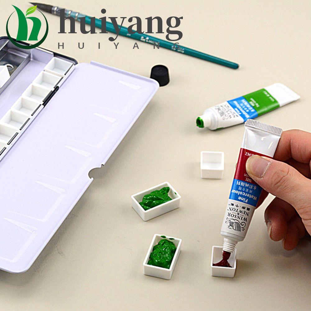 Paleta De Pintura HUIYANG Branca 2ml Artistas Meia Panela Vazia Suprimentos Completa