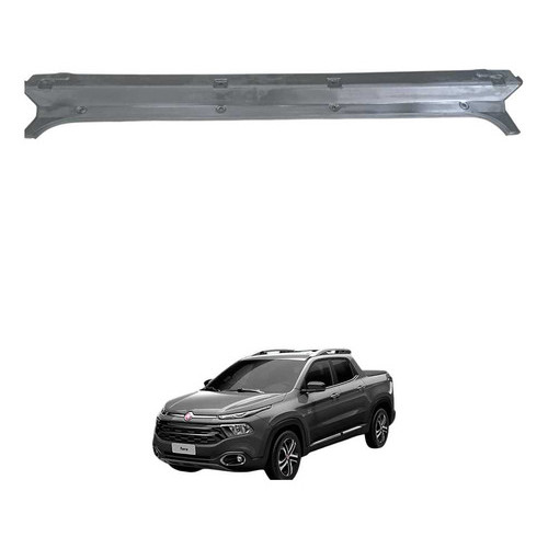 Acabamento Moldura Vigia Traseira Fiat Toro 2022 A 2025 Preto
