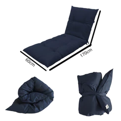 Almofada/Colchonete 1,70x60cm Futon Cadeira Sofá Pallet Grande Espreguiçadeira