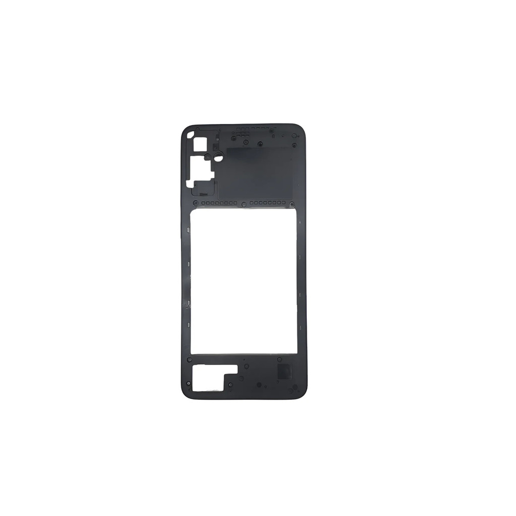 Carcaça Aro Lateral Para Galaxy A05 4G A055 Preto