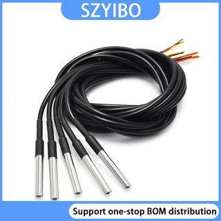 Embalagem de aço inoxidável à prova d'água tipo DS18b20/LM35DZ sonda de temperatura Sensor de temperatura linha à prova