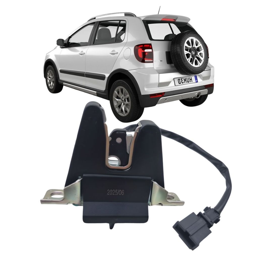 Fechadura Interna Tampa Porta Malas Crossfox 09 à 14 Fox após 09 Micro Switch