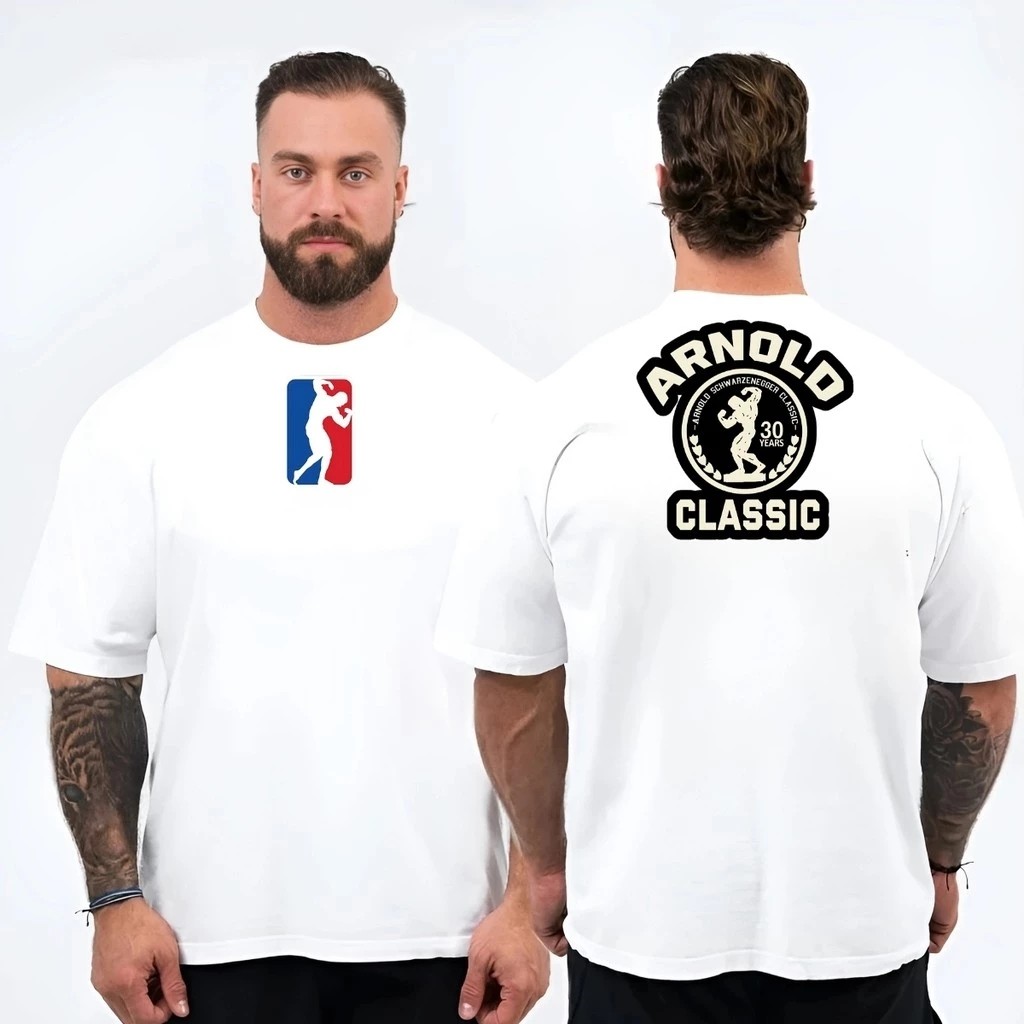 Camiseta Masculina Academia Classic Lançamento 100% algodão Unissex Plus Size Oversized Premium - Estampaê