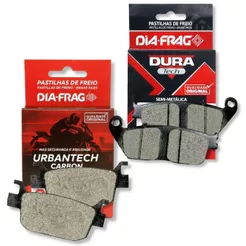 Kit Pastilhas de Freio Sh 150i / Sh 300i Diafrag