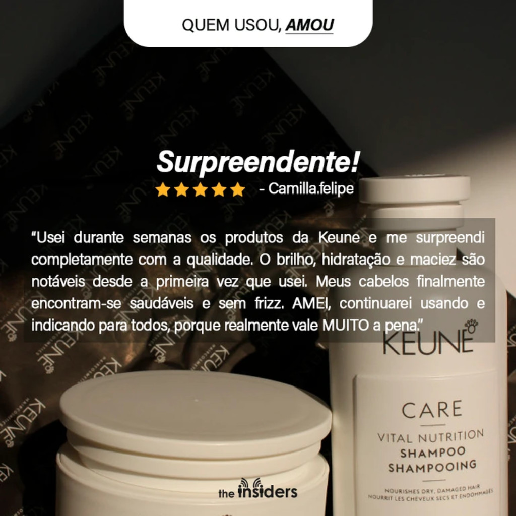 Keune - Care Vital Nutrition - Condicionador 80ml — imagem 2 de 2