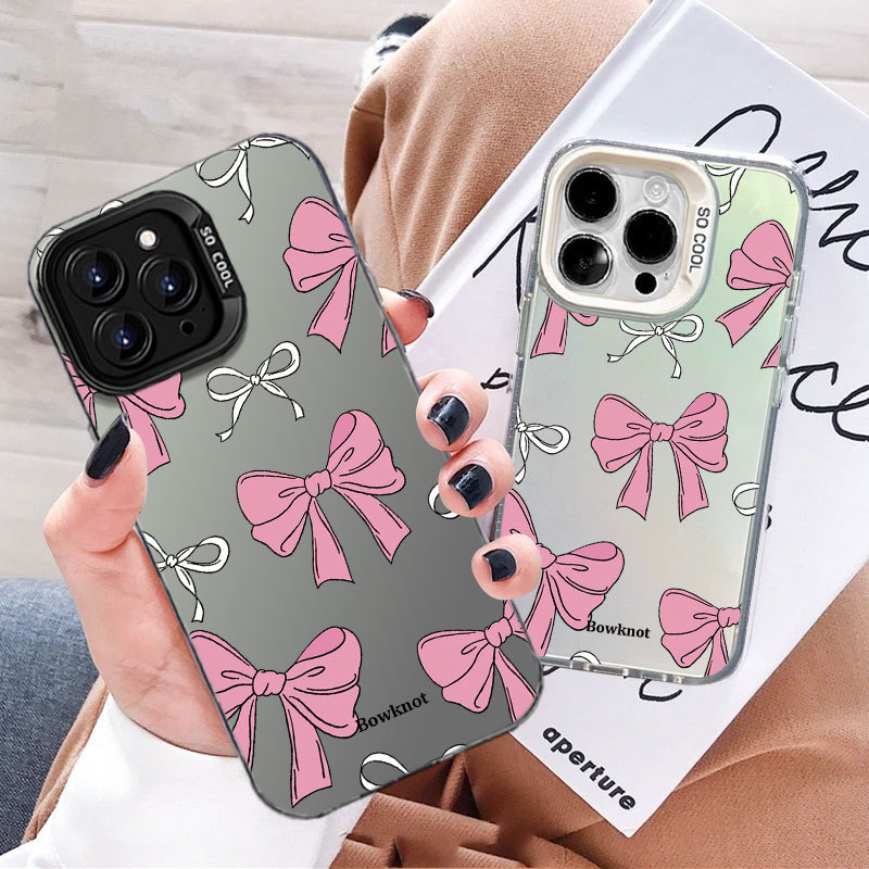 Capa Anti Impacto Para Samsung A16 A15 A17 A07 A05 A35 A55 A54 A14 A34 A23 A24 A53 Case Fosco Laço