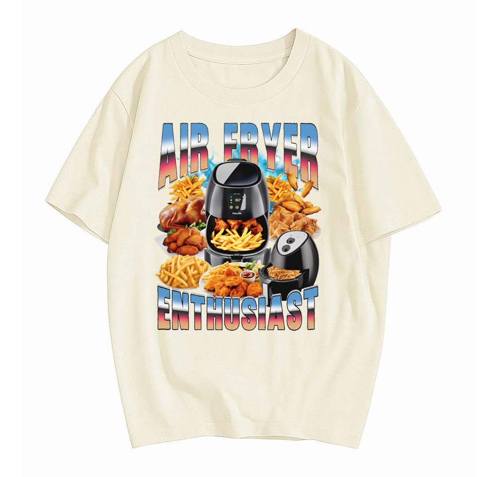 Camiseta Air Fryer Entusiasta - [Limitada Premium] Blusa Legal estampas divertidas alternativa