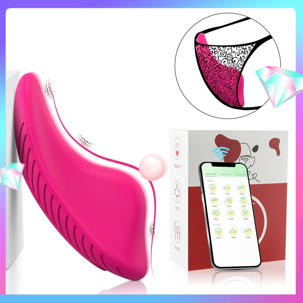 Vibrador Calcinha Bluetooth Controle no celular a Distância via App encaixe perfeito com Calcinha em Oferta na Shopee