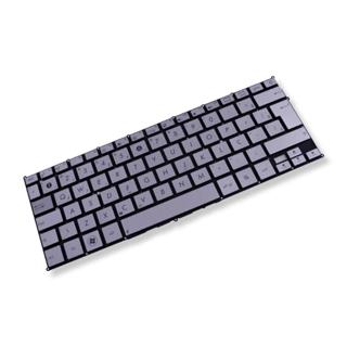 Teclado para Notebook Asus Zenbook UX21E | Prata ABNT2 em Oferta na Shopee