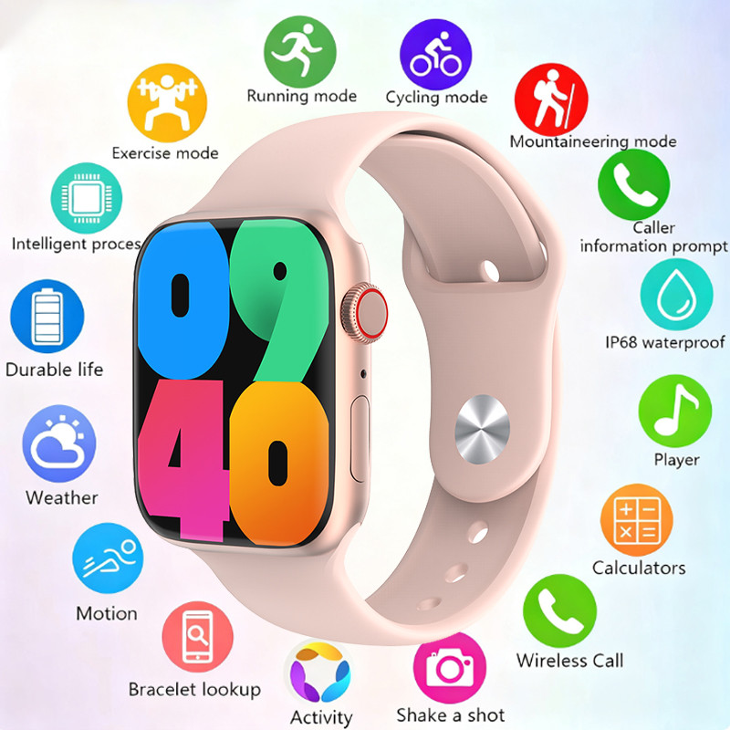 smartwatch Para Mulheres S11PRO Esportivo digital À Prova D'água Android iOS SQAR