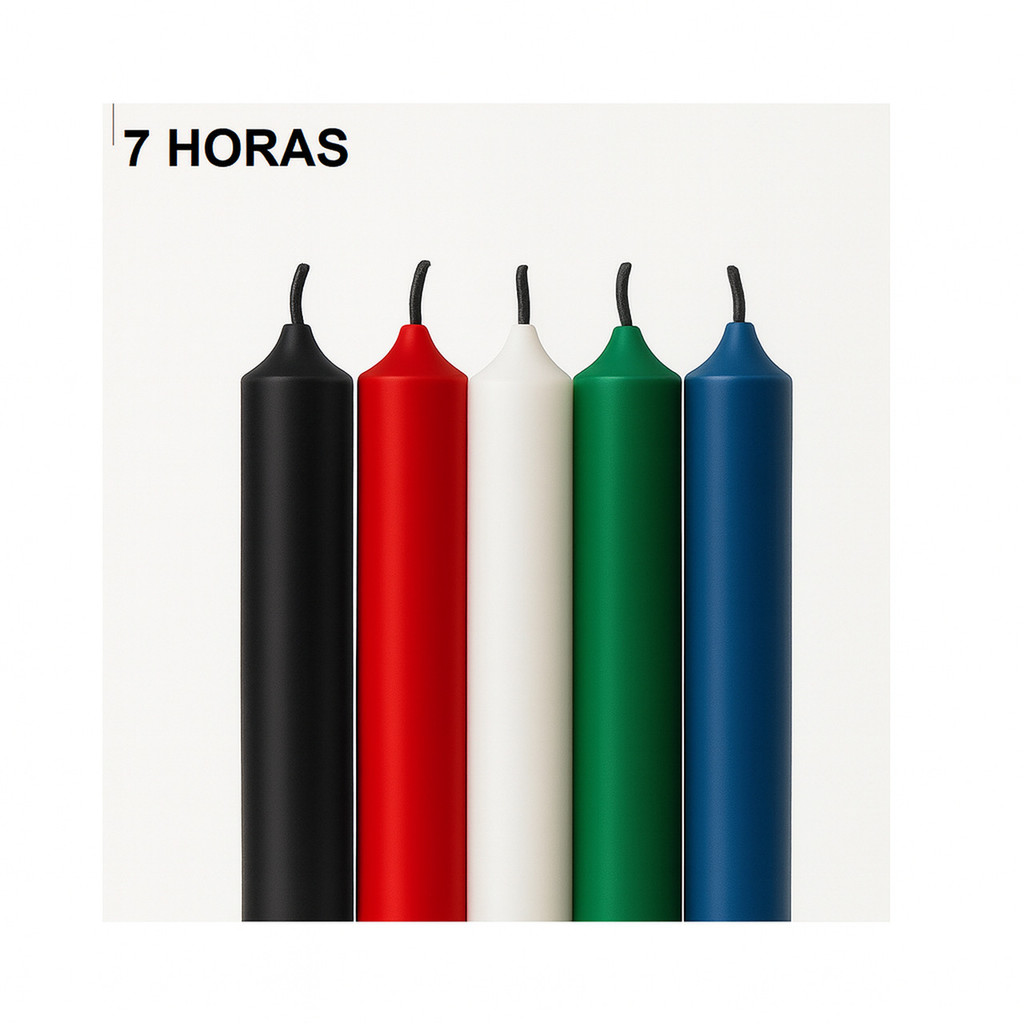 1KG VELA DE 7 HORAS KG - Parafina pura