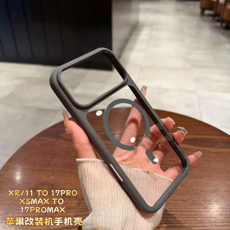 Capa De Telefone Modificada Para Apple XSMAX A 17Promax , Rígida À Prova De Choque De Acrílico Magnético De Alta Qualida em Oferta na Shopee