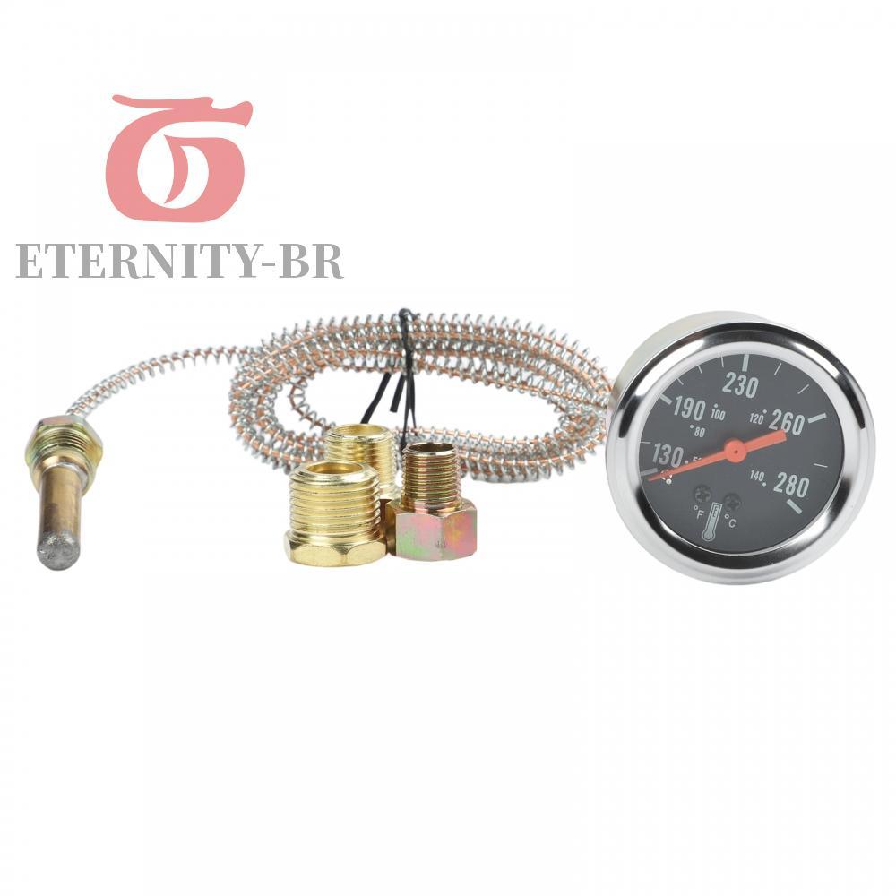 Medidor Mecânico De Temperatura Da Água De 2 Polegadas 52 Mm Para Carros , Navios , Caminhões , 50 A 140 C