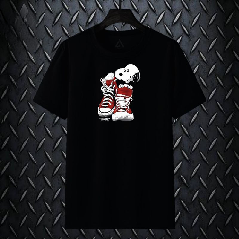 [Camiseta Premium Algodão Puro]LA Plus Linda Camisa, Estampas Diversas, Snoopy, Tenis 100% Algodão Envio Rapido#2
