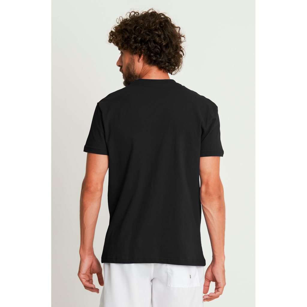 Kit 3 Camisetas Gola Careca Básicas Polo Wear Preto · foto 2
