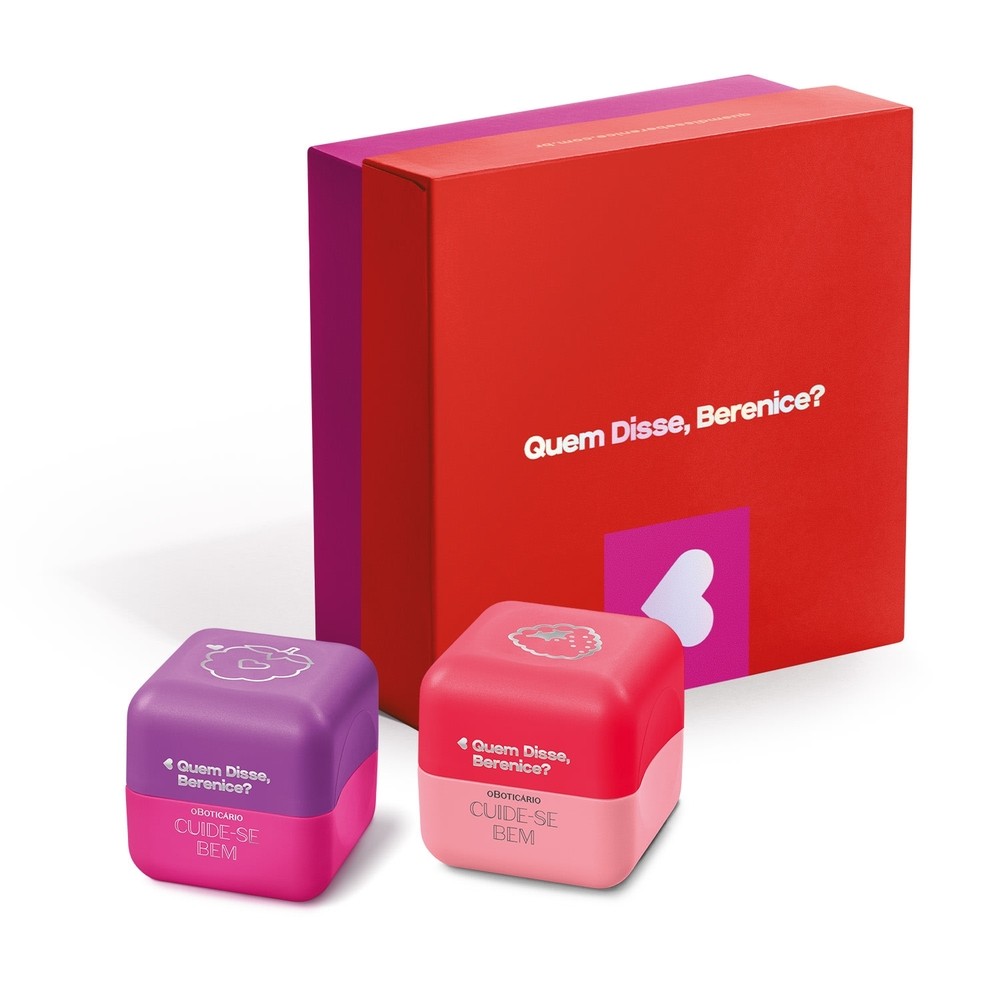 Combo Presente Balm Labial Cuide-se Bem Feira: Amoruda 6,2g + Framboesa 6,2g + Caixa de Presente em Oferta na Shopee
