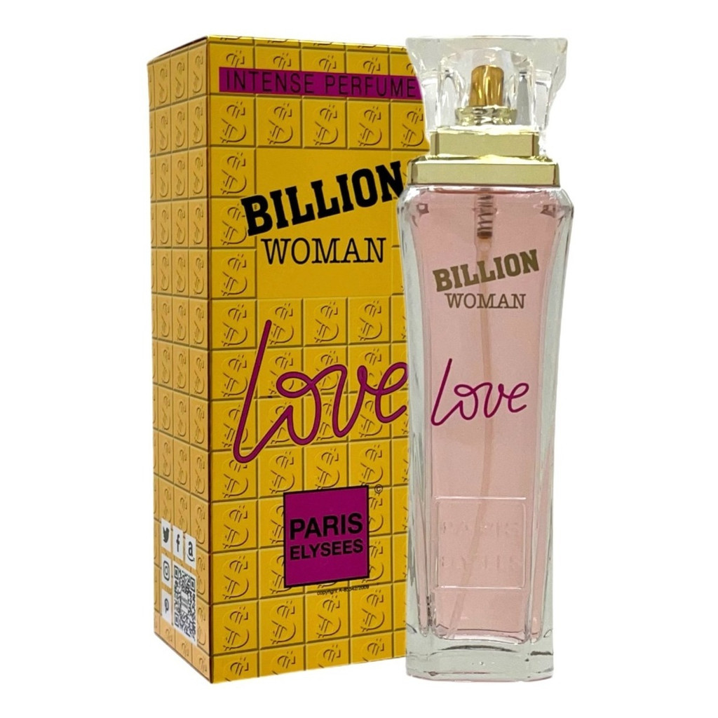Perfume Billion Woman Love Paris Elysees Edt 100ml