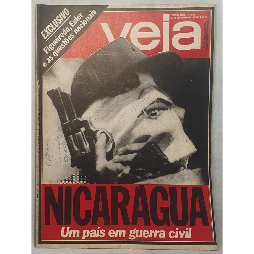 Revista Veja 524 - Nicarágua - Um País em Guerra Civil