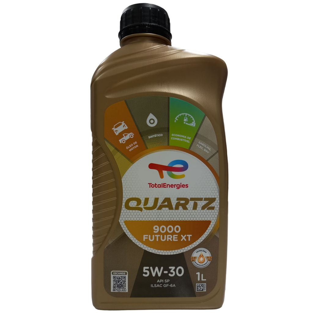 Óleo Lubrificante do Motor Total Quartz 9000 Future XT 5W30 Sintético Api SP ILSAC GF-6A 1L em Oferta na Shopee