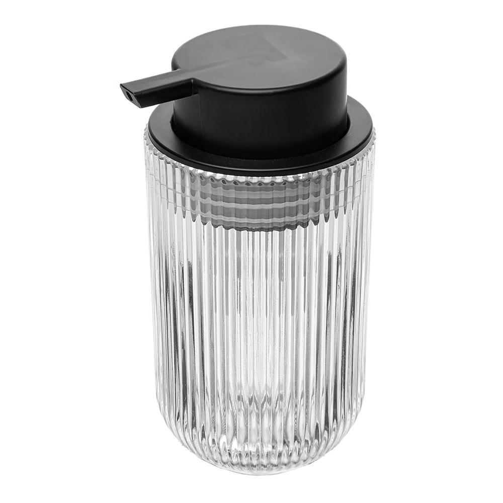 Porta Sabonete Liquido Nódico 430ml com Pump Preto em Oferta na Shopee