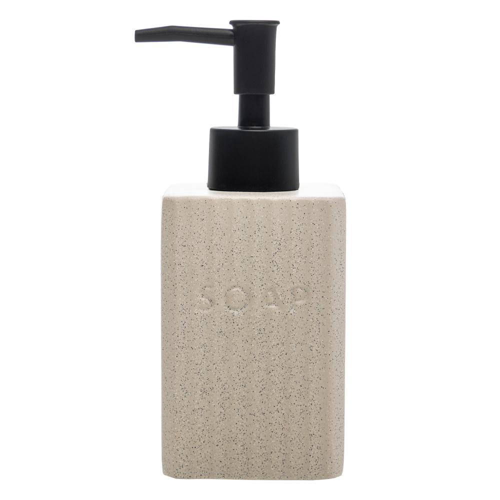 Porta Sabonete Líquido Wolff Rawlux  290ml Cinza Cerâmica