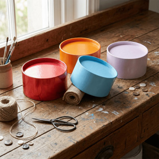 10 Tubo latas Premium Metalizado Externo e Branco Interno 5x10 P/ Personalizar Decoração Luxo em Oferta na Shopee