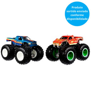 Conjunto com 2 Carrinhos Hot Wheels - Monster Trucks - Demolition Doubles - Sortido - Mattel em Oferta na Shopee