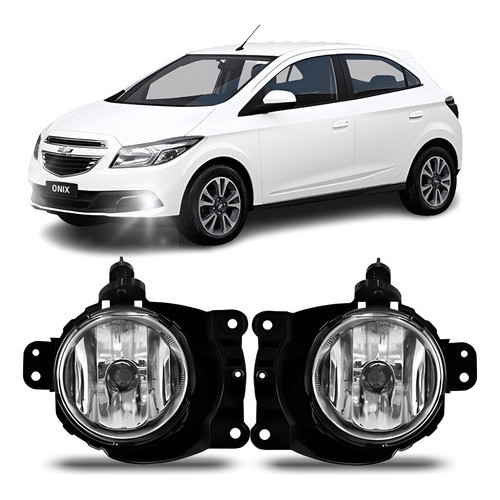 Par/Un Farol Milha Auxiliar Onix 2012 2013 2014 2015 2016