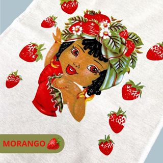 Kit 5 Pano De Prato Saia De Crochê Bonecas Frutas Tropicais Patchwork Cozinha Copa em Oferta na Shopee