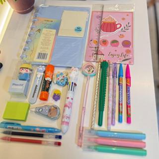 Caderno Inteligente A5 + Papelaria Fofa | 25 Itens Criativos para Estudo em Oferta na Shopee