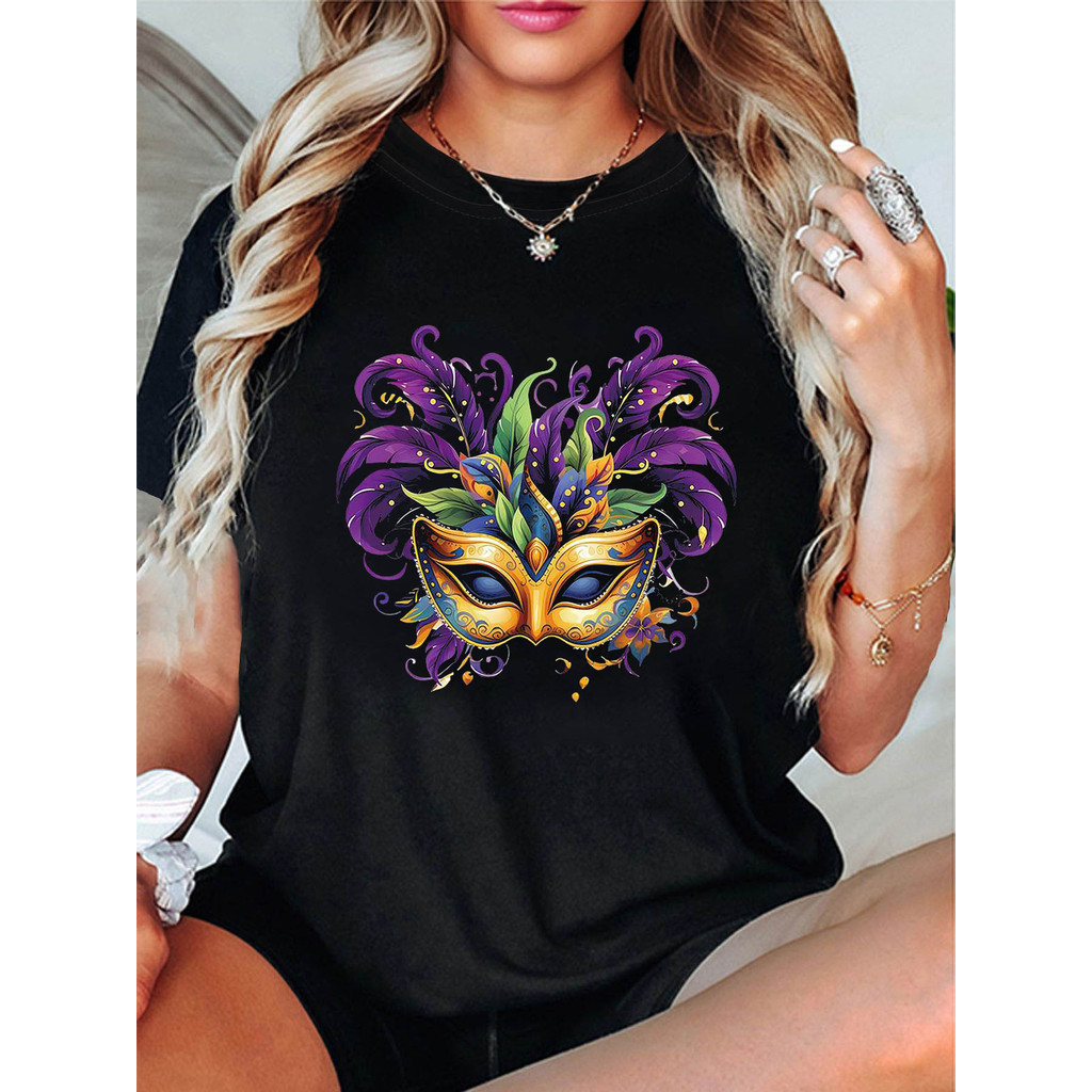Camiseta 2026 T-shirt 100% Algodão Plus Size 80S Feito 90S Criado CD Notas Musicais Estilo Nostálgico Gola Redonda Confo