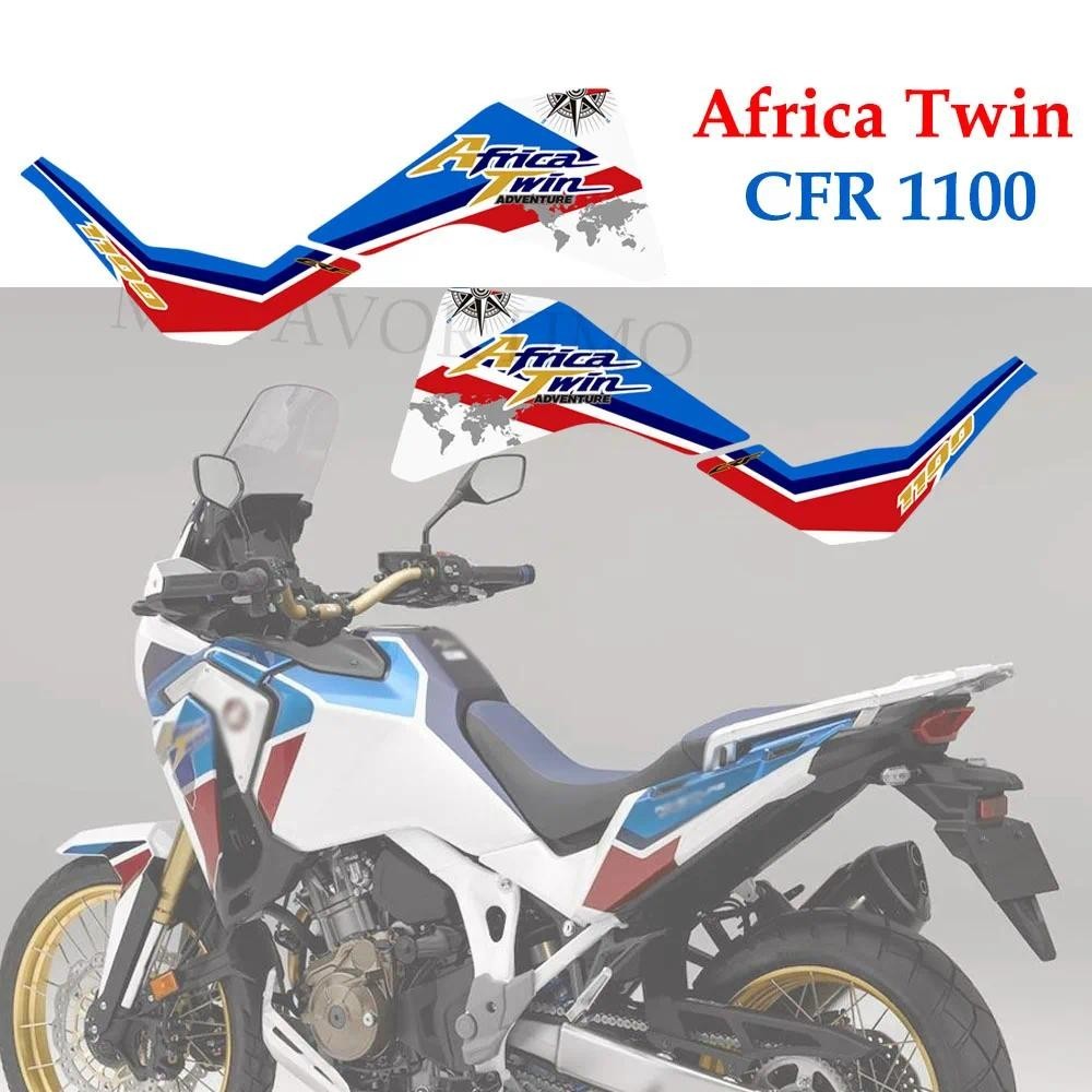 Adesivos Para Tanque De Combustível CRF 1100L , Honda CRF1100 África Twin Adventure Sport 2020-2023 , Adesivo Antiarranh