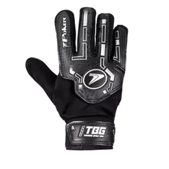 Luva de Goleiro Poker Campo Training Basic Adulto Preto e Prata - Masculino