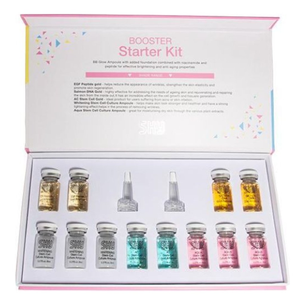 Bb Glow Sky Starter Kit 12 Ampolas 8ml Seruns HGN012A